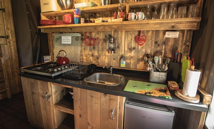 Cooking with confidence with all kitchen items supplied